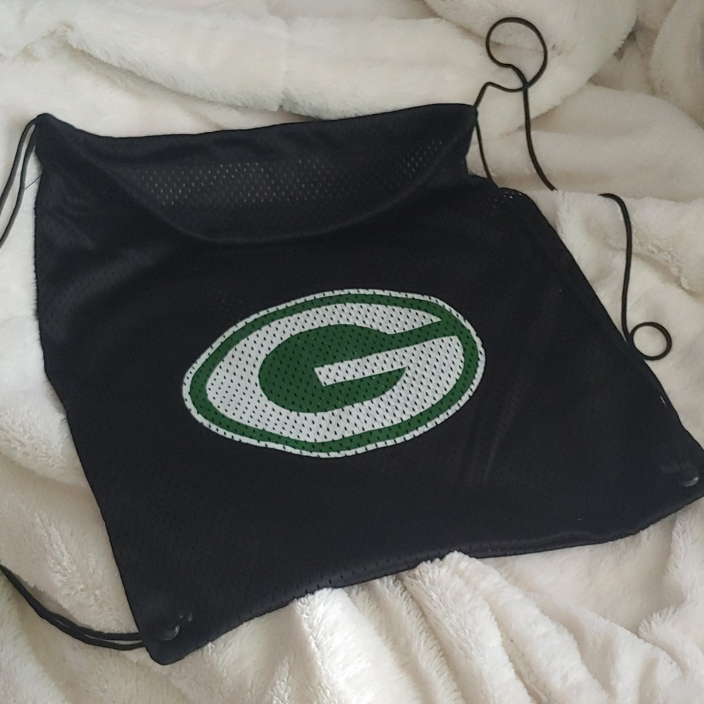 NWOT Green Bay nylon backpack